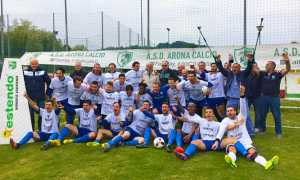 Arona Calcio campione