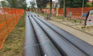 Arona lavori corso Europa