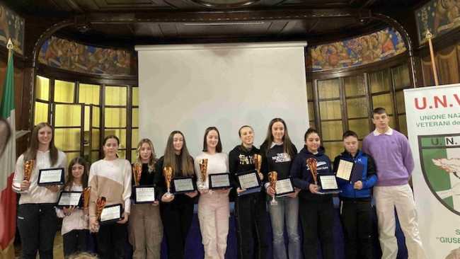 Gruppo studenti premiati