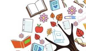 albero libri disegno