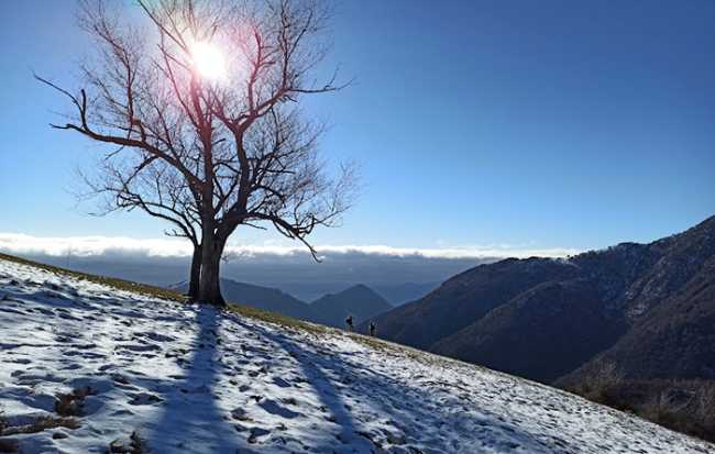 alta valle intrasca panorama vista montagna orizzonte