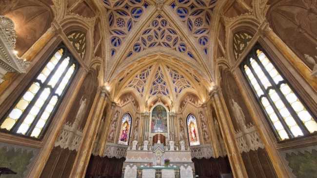 arona chiesa san graziano interno