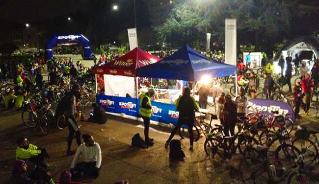 arrivo bike night arona