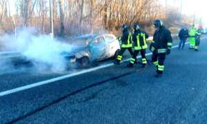 autostrada incendio