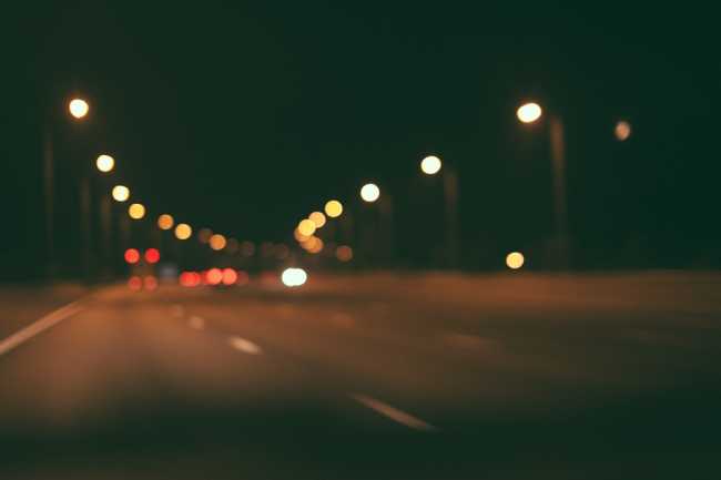 autostrada notte