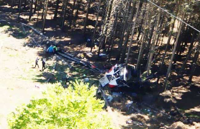 cabina vista alto mottarone