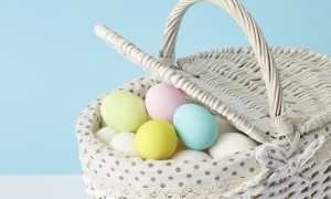 cestino uova pasquali