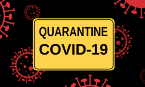 coronavirus quarantena nero giallo