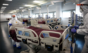 covid sala letto infermieri spostamento