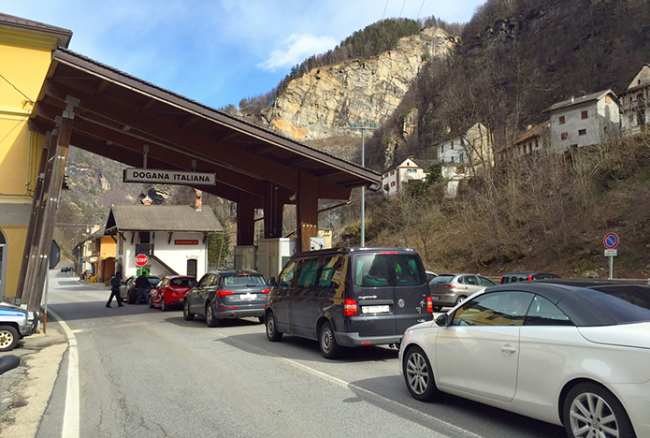 iselle frontiera dogana finanza frontalieri