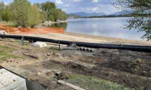 lavori spiaggia arona