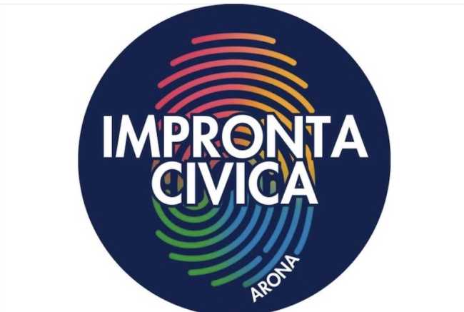 logo impronta civica arona
