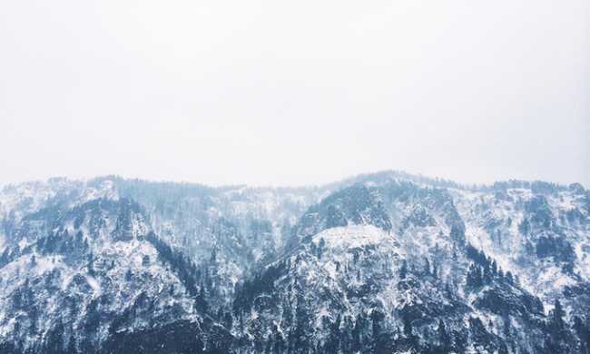 montagne neve