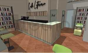rendering Caffe Letterario
