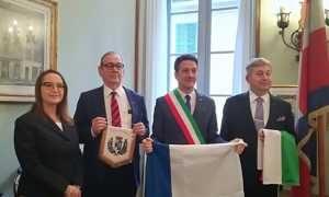 scambio bandiere