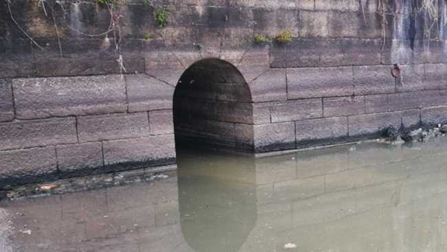 sfioratore a lago rio S. Luigi Arona