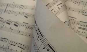 spartito musicale