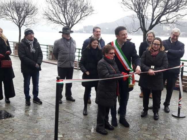 taglio nastro lungolago