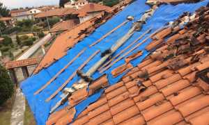 tetto vigili del fuoco