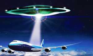 ufo e aereo b
