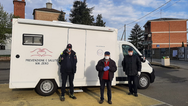 unita mobile tamponi