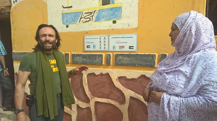Caligara racconta il suo ultimo viaggio e i progetti realizzati a sostegno della popolazione Saharawi.  Fotogallery
