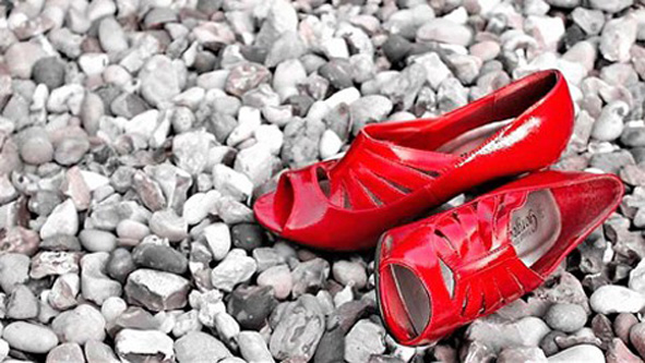 scarpe rosse