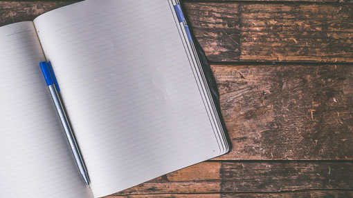 scrivere quaderno