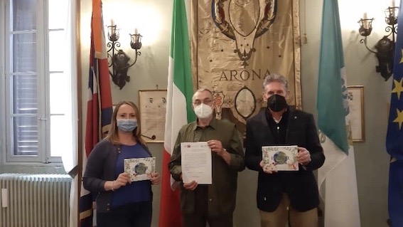 arona consegna parco