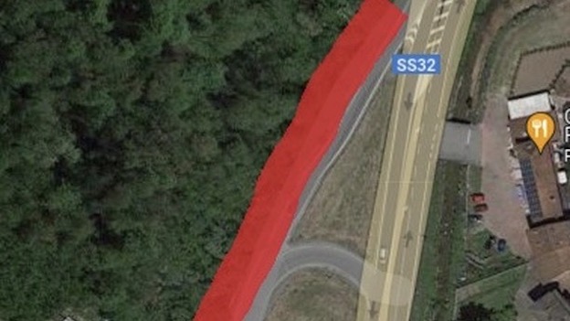 borgo ticino zona smottam