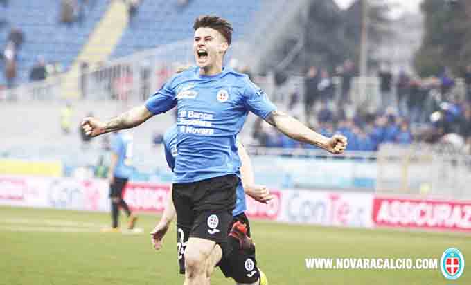 Vince il Novara 2-1, ancora pari per la Pro Vercelli