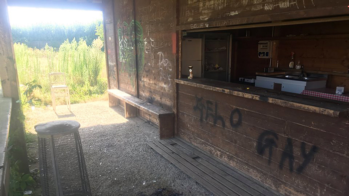 Pombia, danneggiamenti nell'area sportiva del paese