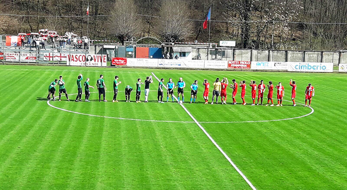 Abbattuta la capolista, Gozzano- Cuneo 2-0