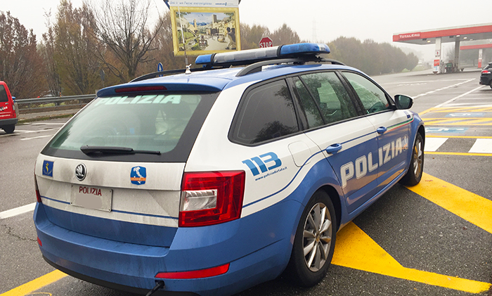 Pluripregiudicato arrestato dalla Polizia di Stato all'Autogrill