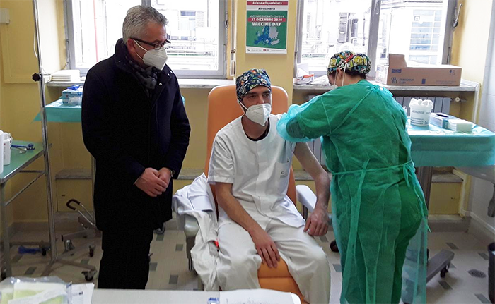 Sono 6.100 i vaccinati oggi contro il Covid, 132.754 in totale (4.951 come seconda) 