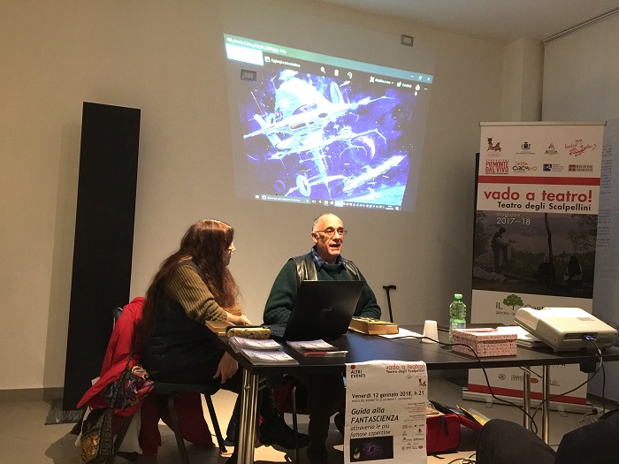Nicola Fantini e Laura Pariani inaugurano il 2018 di "Vado a teatro"