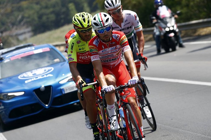 150km di fuga per Vendrame, settimo Gavazzi: Team Androni Giocattoli sempre in evidenz
