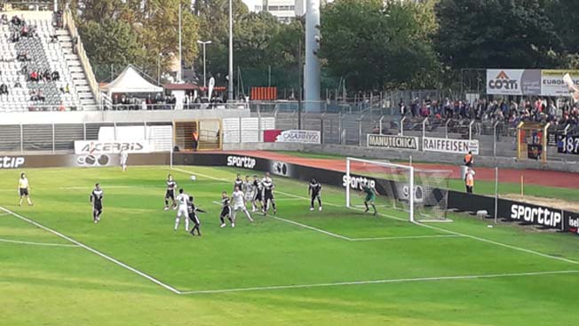 Calcio svizzero: solo sconfitte per le ticinesi